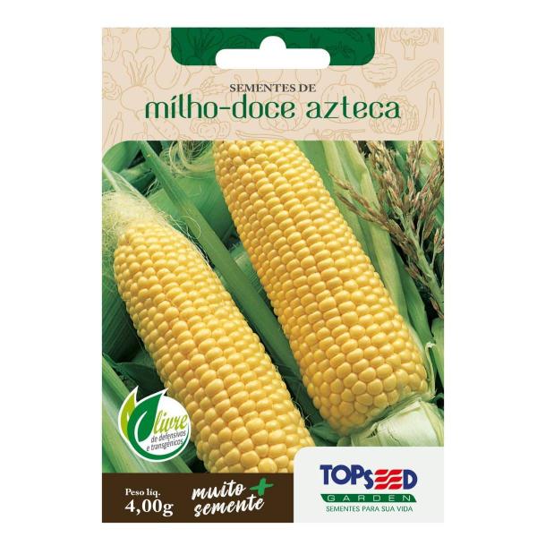 Imagem de Sementes Milho Doce Azteca (Amarelo) TOPSEED