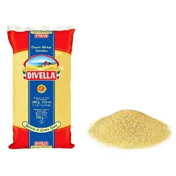 Imagem de Sêmola De Grano Duro Italiana Divella 500g