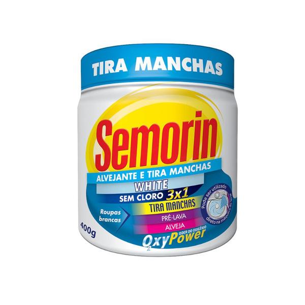 Imagem de Semorin tira manchas em pó white 400g