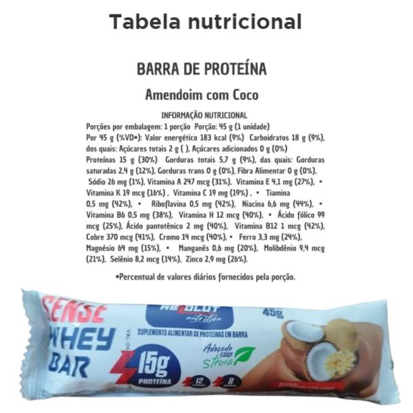 Imagem de Sense Bar Display 12un x 45g - Absolut Nutrition