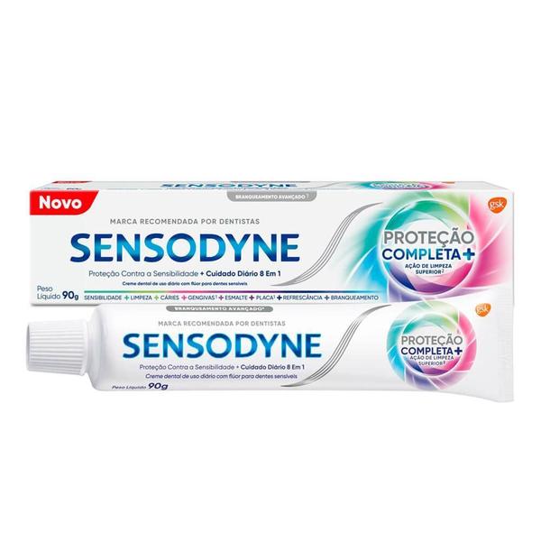 Imagem de Sensodyne creme dental proteção completa+ com 90g