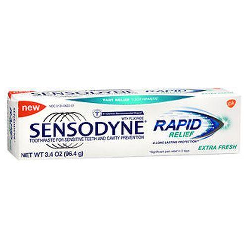 Imagem de Sensodyne Rapid Relief Toothpaste Extra Fresh 3.4 Oz by Sensodyne