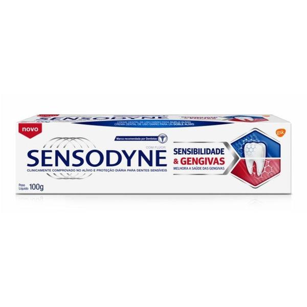 Imagem de Sensodyne Sensibilidade e Gengivas Creme Dental 100g