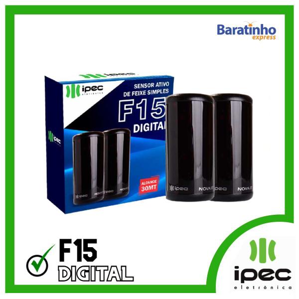 Imagem de Sensor Barreira Ativo Feixe Simples 30 Metros F15 Digital