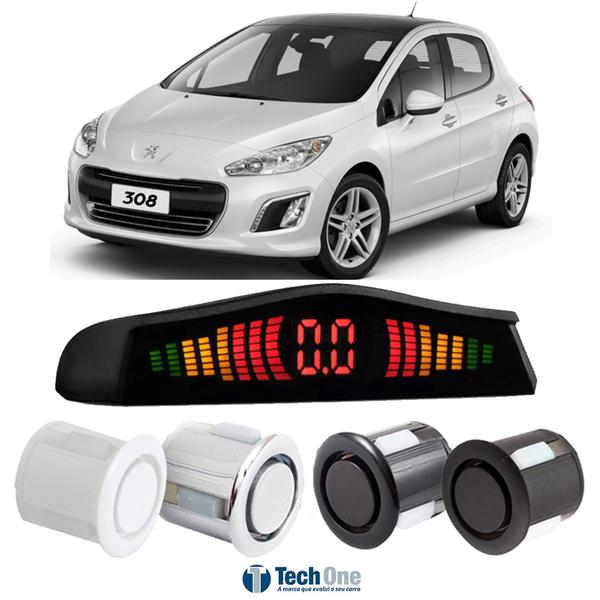 Imagem de Sensor De Estacionamento Ré Display Led Peugeot 308