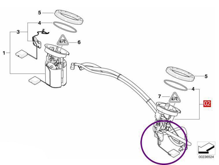 Imagem de Sensor De Nivel Boia De Combustivel Bmw X1 330I 325I 335I