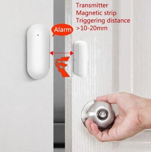 Imagem de Sensor De Portas Janelas Wifi Google Smartlife Tuya