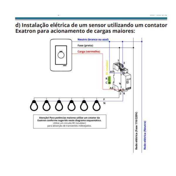 Imagem de Sensor de Presença 4x2 Smart Control