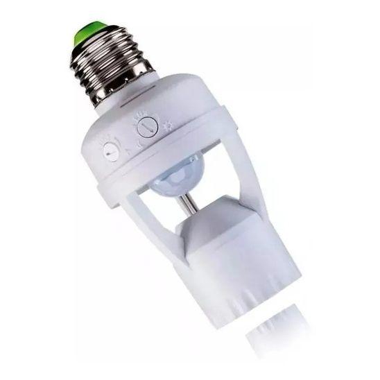 Imagem de Sensor De Presença Com Fotocélula Para Lâmpada Soquete E27 Iluminação
