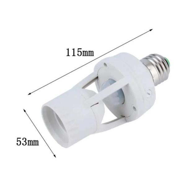 Imagem de Sensor de presença com fotocelula para lampada soquete luatek lk6015