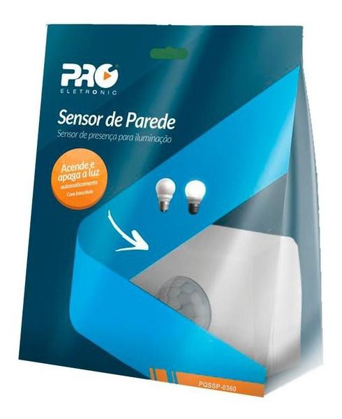 Imagem de Sensor De Presença De Parede 360 Pqssp-0360 Proeletronic 