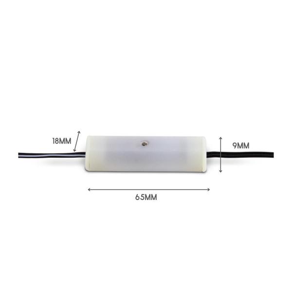 Imagem de Sensor de presença de sobrepor branco com cabo LedLine