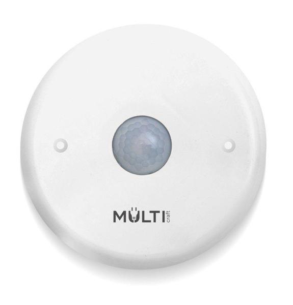 Imagem de Sensor de Presença iluminação para embutir em teto Multicraft MPL22 angulo 360º e alcance 10m