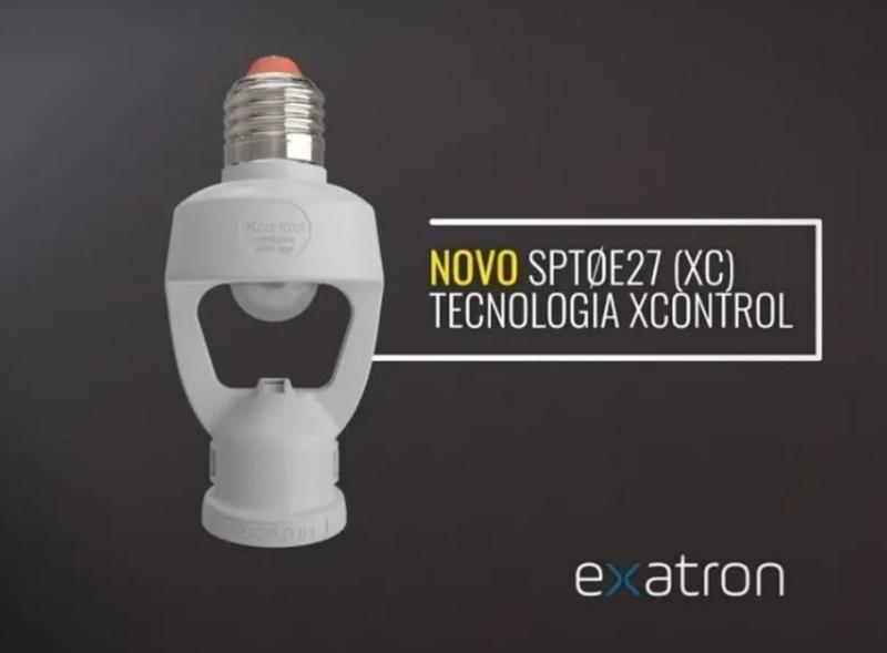 Imagem de Sensor De Presença Soquete E27 Xcontrol Exatron Oferta!