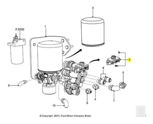 Imagem de Sensor de Pressão da Válvula Apu P/ Mercedes Benz Ford Cargo Iveco DAF