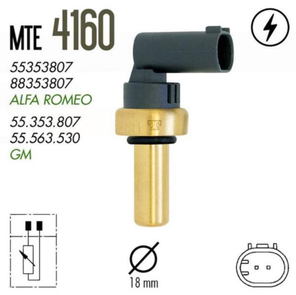 Imagem de Sensor De Temperatura mte4160