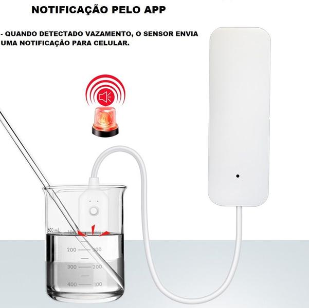 Imagem de Sensor De Vazamento De Água Wifi