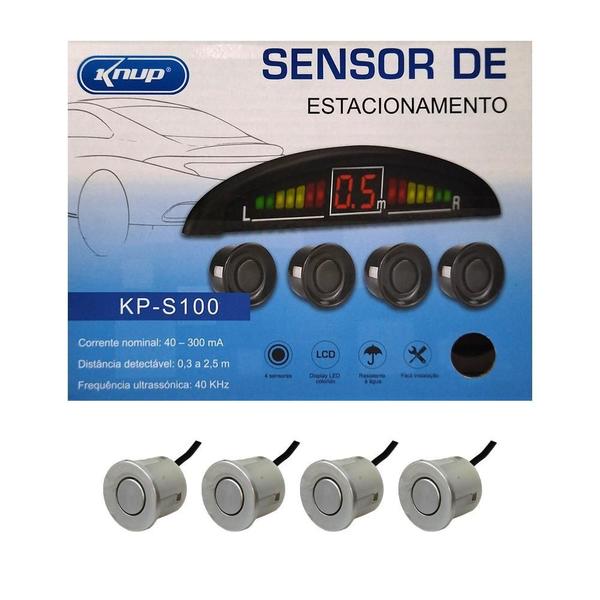 Imagem de Sensor Estacionamento Carro 4 Sensores 3 Cores Kp S100