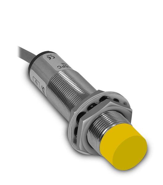 Imagem de Sensor Indutivo Cabo LM18 3008PC Não Faceado 18mm 6Vcc à 36Vcc PNP NA + NF Sibratec