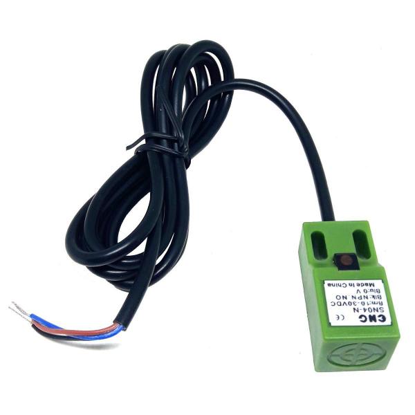 Imagem de Sensor Indutivo Quadrado SN4 NPN 5mm 10-30VDC 3 Fios