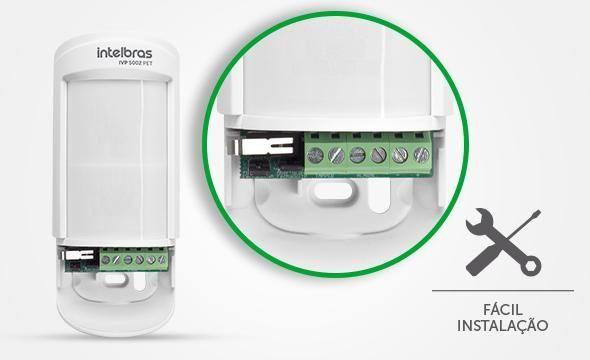 Imagem de Sensor Infra Semi-Externo IVP 5002 PET Duplo 35Kg Intelbras