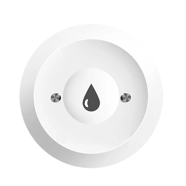 Imagem de Sensor Inteligente de Vazamento de Água WiFi/Zigbee Tuya - Alarme de Inundação com Controle Remoto