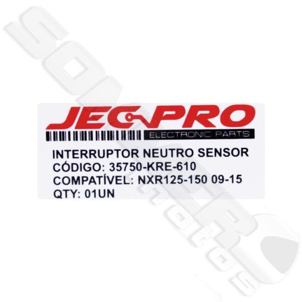 Imagem de Sensor Interruptor Neutro Nxr Bros 125 2009 A 2015 Jec Pro