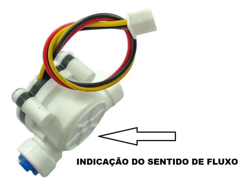 Imagem de Sensor Medidor De Fluxo 1/4"