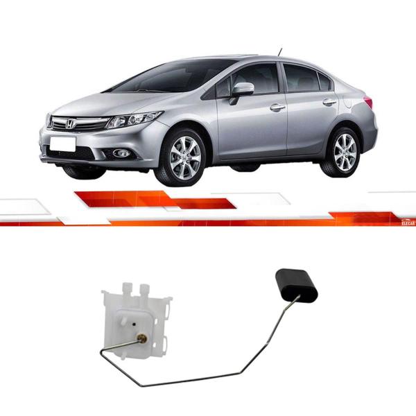 Imagem de Sensor Nivel Combustivel New Civic 1.8 2.0 Todos Flex 2.4 Si Todos Gasolina Novas Bombas B Codigo Referencia 17047Trom00 06100Trom00R