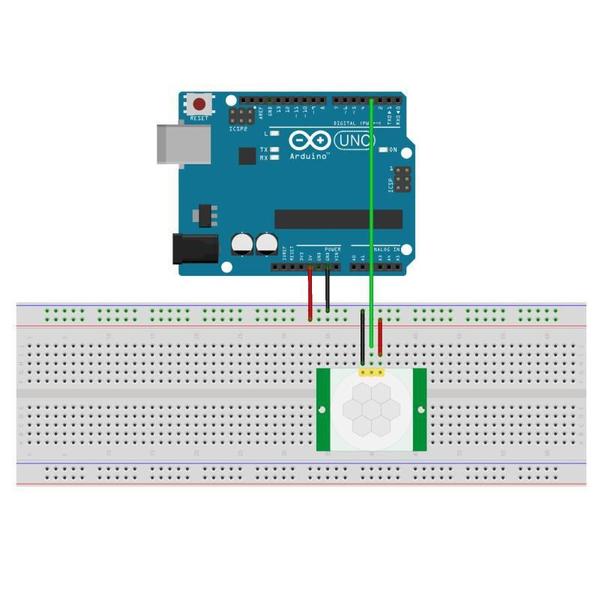 Imagem de Sensor Presença E Movimento Arduino Sr501 Hc-Sr501 Projetos