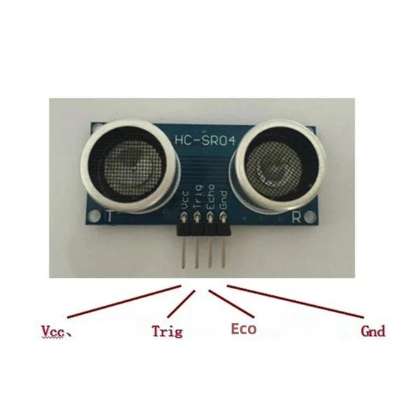 Imagem de Sensor Ultrassônico HC-SR04P - Alcance Amplo (3-5.5V) - Pacote com 10 a 1 Unidade