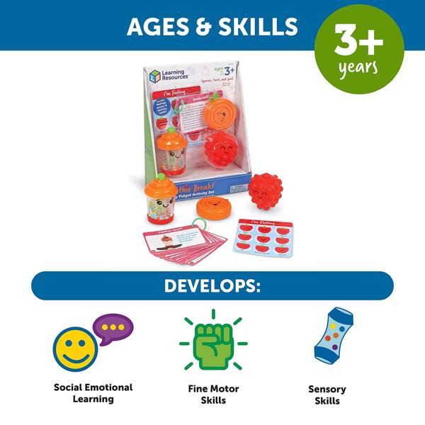 Imagem de Sensory Fidget Activity Set  Recursos de aprendizagem  Smoothie Tea