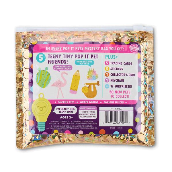 Sensory Fidget Toy Buffalo Games Pop It! Pets Temporada 2 Imagem de Sensory Fidget Toy Buffalo Games Pop It! Pets Temporada 2