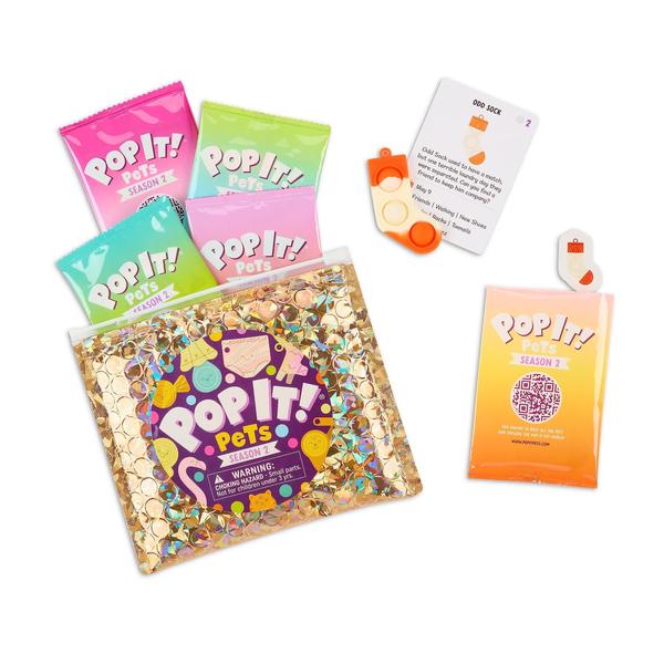 Sensory Fidget Toy Buffalo Games Pop It! Pets Temporada 2 Imagem de Sensory Fidget Toy Buffalo Games Pop It! Pets Temporada 2