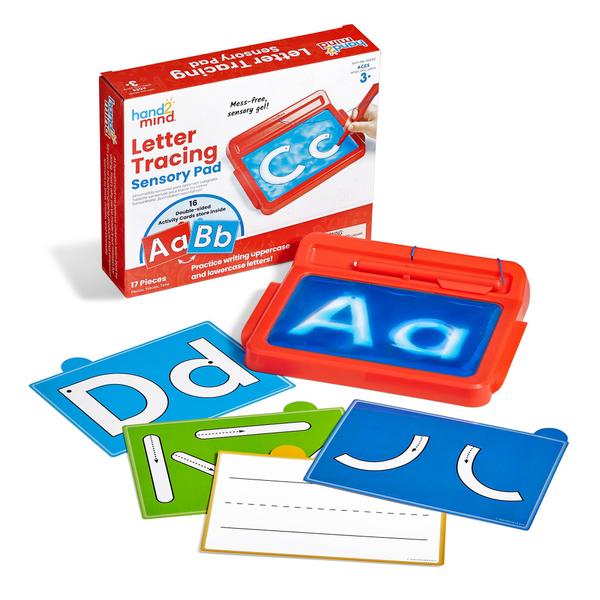 Imagem de Sensory Pad hand2mind Letter Tracing para crianças de 3 a 5 anos