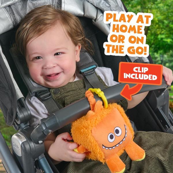 Imagem de Sensory Plush Monsters WowWee Super Simple Dewey Orange