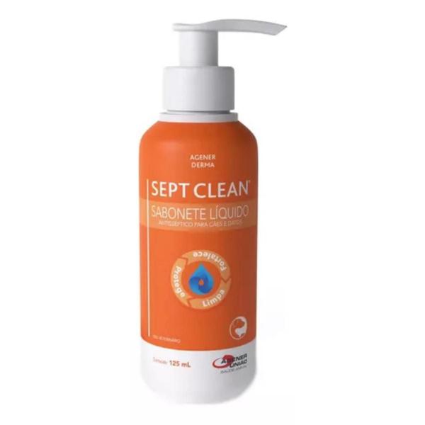 Imagem de Sept Clean Sabonete Antisséptico Para Cães e Gatos 125 Ml