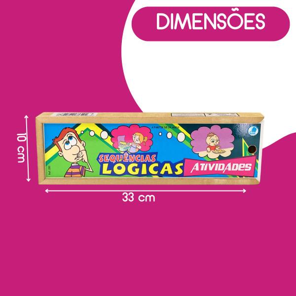 Sequências Lógicas Atividades Brinquedo Educativo - Simque Imagem de Sequências Lógicas Atividades Brinquedo Educativo