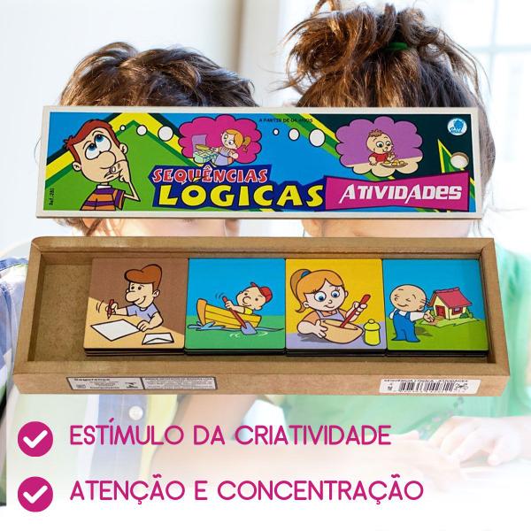 Sequências Lógicas Atividades Brinquedo Educativo - Simque Imagem de Sequências Lógicas Atividades Brinquedo Educativo