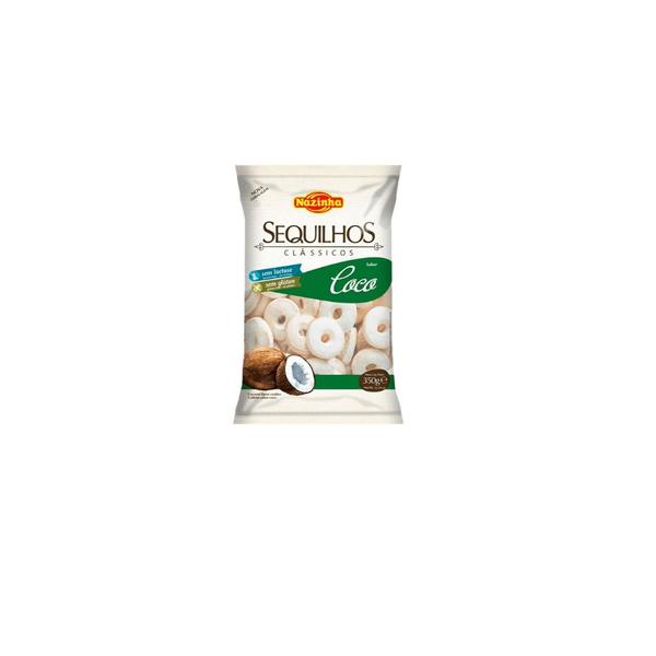 Sequilhos Sem Glúten Coco Nazinha 300g Imagem de Sequilhos Sem Glúten Coco Nazinha 300g