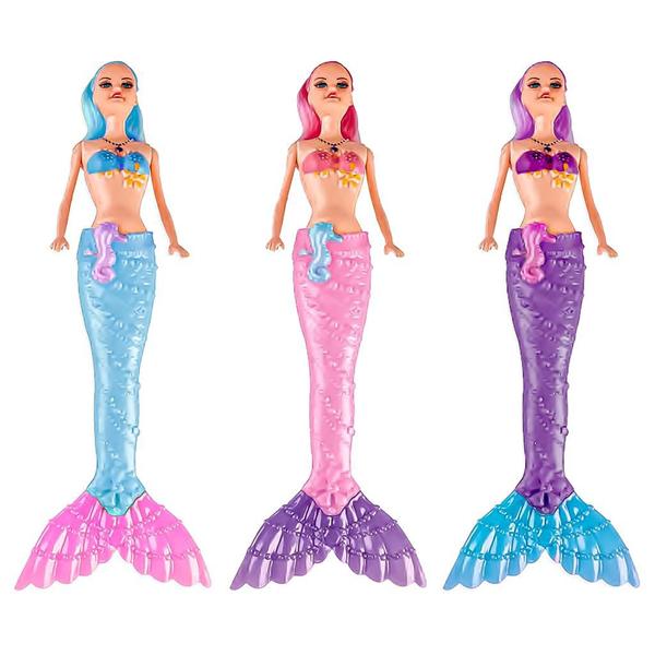 Imagem de Sereia Boneca Com Acessórios De Brinquedo Criança Realista - Zoop Toys