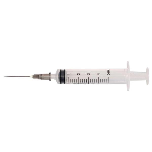 Imagem de Seringa com Agulha Descarpack Luer Slip 5 Ml 25x0,7mm (Unidade)