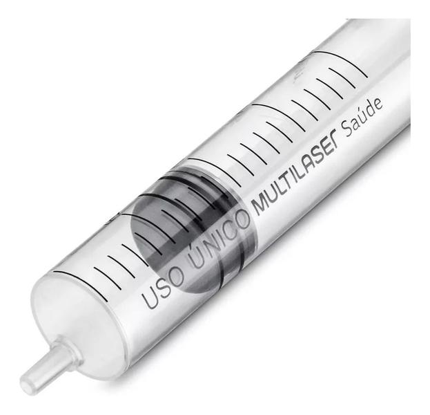 Imagem de Seringa Para Sonda 20ml Bico Liso Universal 100 Unidades