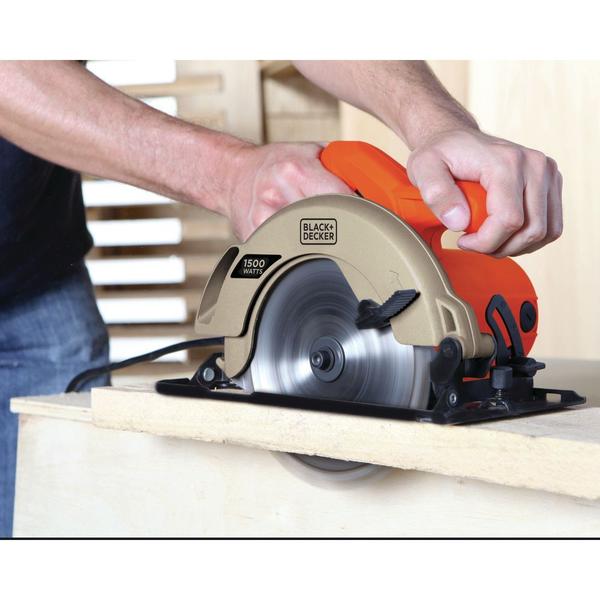 Imagem de Serra circular 7.1/4" 1500w 127v black&decker - cs1024-br