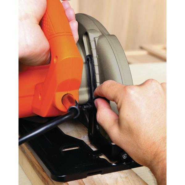 Imagem de Serra circular 7.1/4" 1500w 127v black&decker - cs1024-br