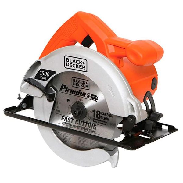 Imagem de Serra Circular 7 1/4 (184 Mm) 1500w 127v Black Decker Cs1024-Br