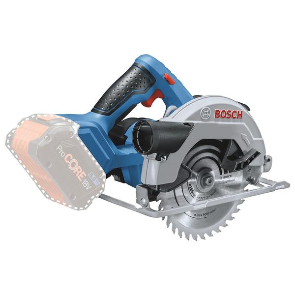 Imagem de Serra Circular à Bateria 3400 Rpm 18V Bosch GKS 18V-57