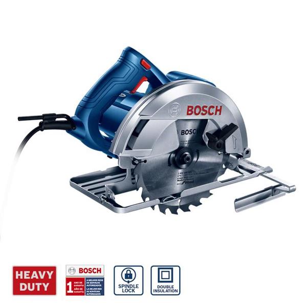 Imagem de Serra Circular Bosch GKS 150 1500W 127V com 1 Disco e Guia paralelo e Bolsa