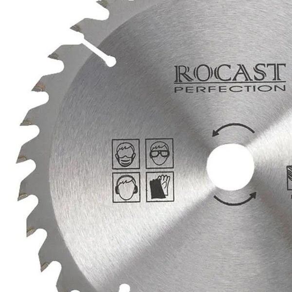 Imagem de Serra Circular Com Pastilha Para Madeira - Med. 4.3/8" X 24 dentes - 35,0007 - ROCAST