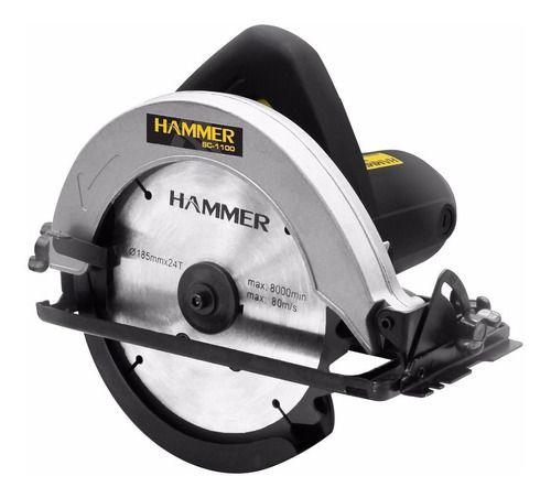 Imagem de Serra Circular Elétrica Profissional - 1100 W - Hammer